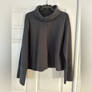 Lululemon ribbed funnel neck sweater